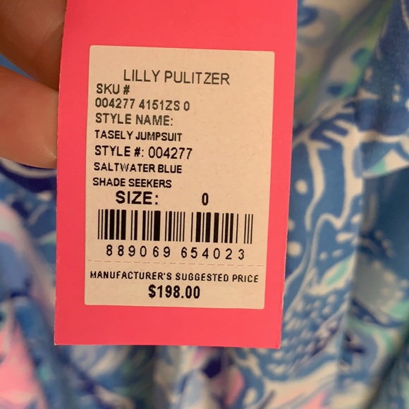 Lilly Pulitzer Tasely Jumpsuit - Picture 7 of 8